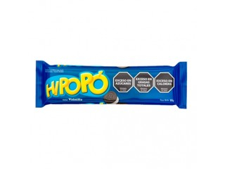 Galletitas Hipopo Rellenas 36X80Gr Vainilla
