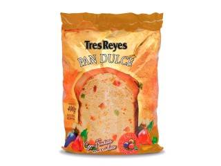 Pan Dulce Tres Reyes 6X400Gr Con Frutas