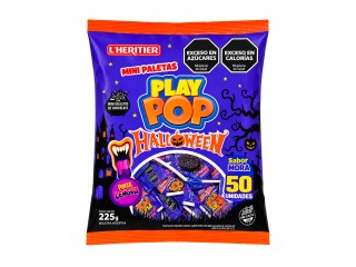 Chup Play Pop Lher. Mini Paletas Halloween 18X50U