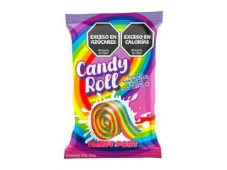 Caramelo Masticable Acido Candy Roll X40X30Gr