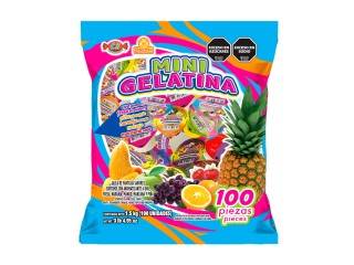 Mini Gelatina Candies Bolsa 8X100Ux15Gr (006)