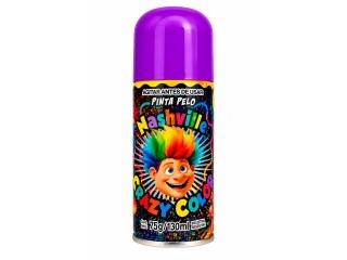 Pintura De Pelo Aerosol Nashville X12U Violeta