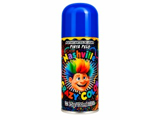Pintura De Pelo Aerosol Nashville X12U Azul
