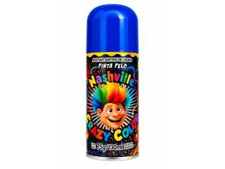 Pintura De Pelo Aerosol Nashville X12U Azul
