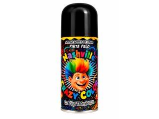 Pintura De Pelo Aerosol Nashville X12U Negro