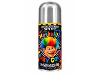 Pintura De Pelo Aerosol Nashville X12U Plateado