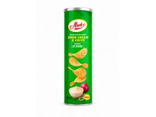 Papas Tubo Nuky 24X110Gr Crema & Cebolla