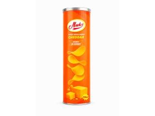 Papas Tubo Nuky 24X110Gr Cheddar