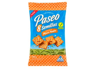 Galletitas Paseo 14X300Gr Ocho Semillas