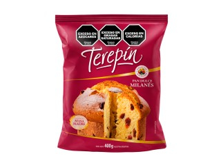 Pan Dulce Terepin 8X400Gr Con Frutas