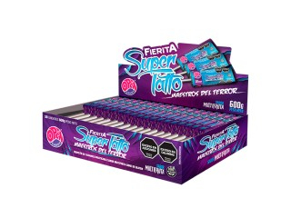 Chupetin Masticable Fierita Tatoo 12X50U Terror