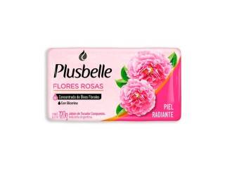 Jabon De Tocador Plusbelle 81X120Gr Rosas