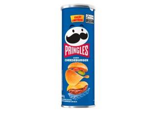 Papas Pringles 18X109Gr Cheese Burgue(6347)