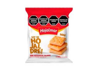 Galletitas Hojalmar Mini Bizcochos 18X150Gr Salado