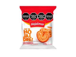 Galletitas Hojalmar Mini Palmeritas 18X150Gr