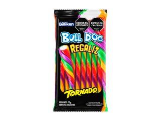 Regaliz Bull Dog Bolsa 24X75G Tornado Tuti (9032)