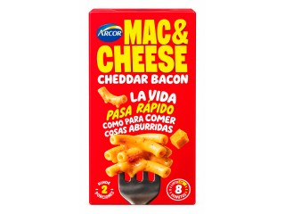 Fideos Mac&Cheese Arcor 12X197G Bacon