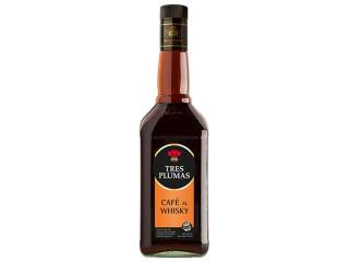 Licor Tres Plumas Botella 6X750Ml Café Al Whisky