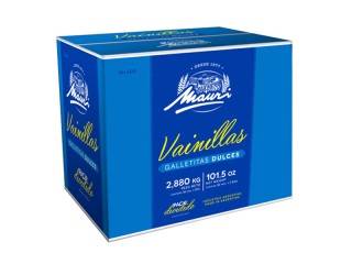Vainillas Mauri 7Un X80Gr X36Paquetes (Caja Azul)