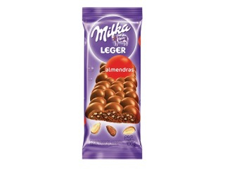 Chocolate Milka Leger 24X110Gr Almendras