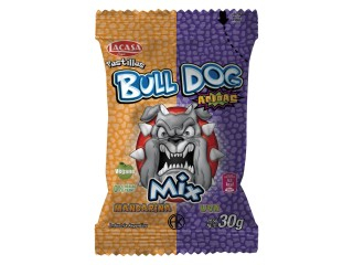 Pastilla Bulldog Mix X30Gr 12X12Un  Mand/Uva