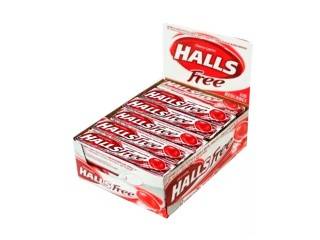 Pastillas Halls Free X12Un  Cherry