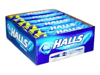Pastillas Halls Cadbury X12Un Menthol Lyptus