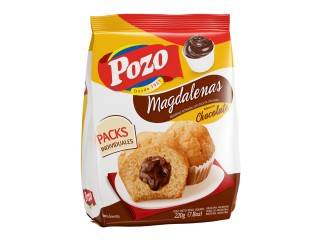 Magdalena Pozo 10X200Gr   Rellenas Chocolate